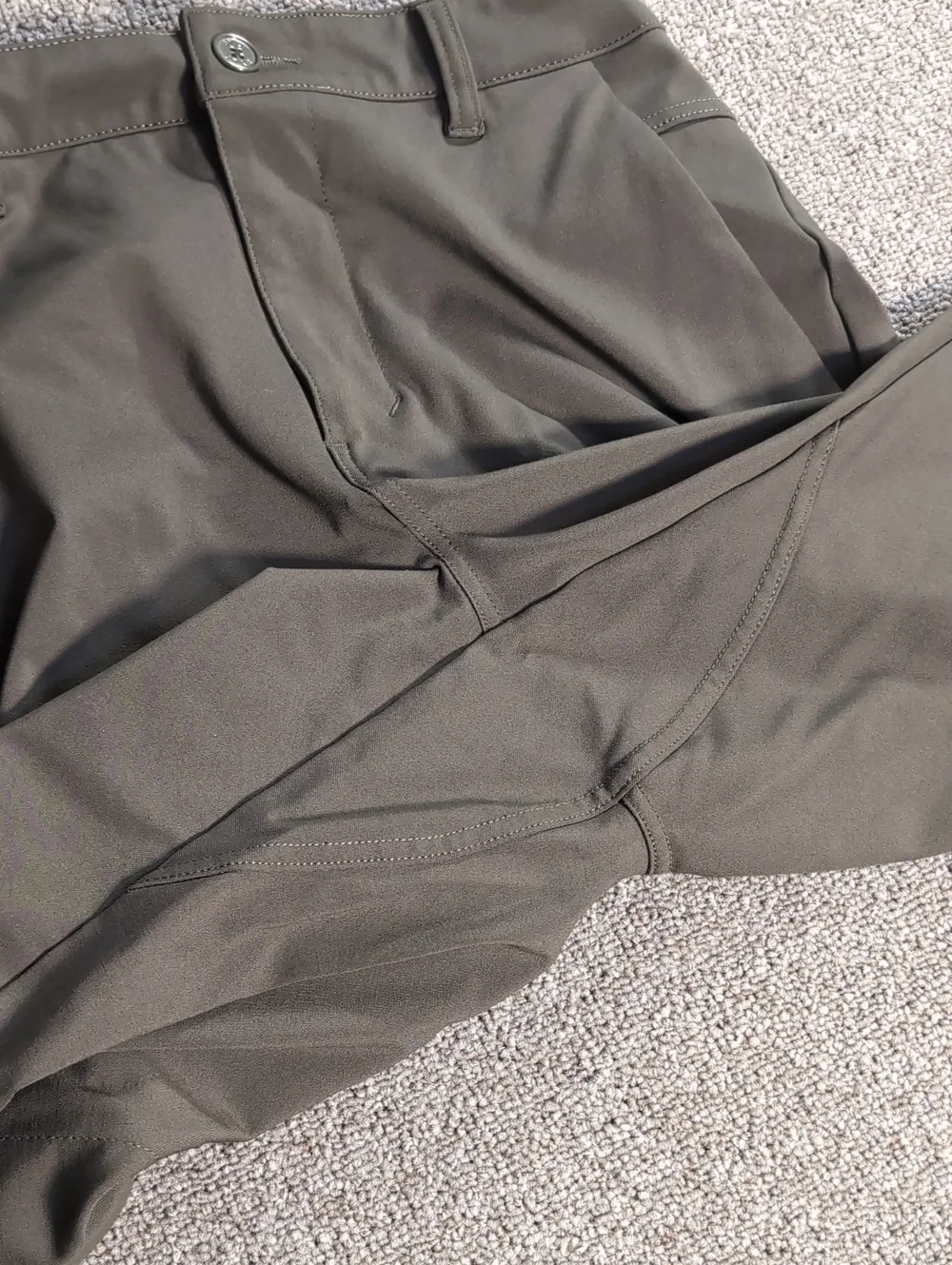 BYLT Premium Basics Everyday Pant 2.0 Size 32/T in Dark Olive Green